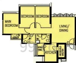 Blk 127D Kim Tian Green (Bukit Merah), HDB 4 Rooms #624124651